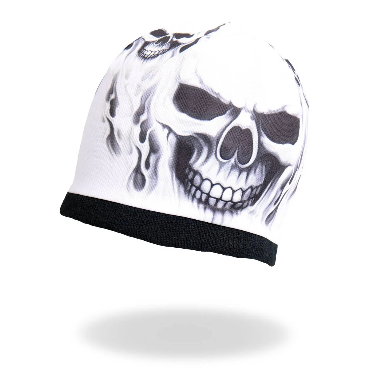 Hot Leathers KHC1001 Ghost Skull Sublimated Beanie - Image 7