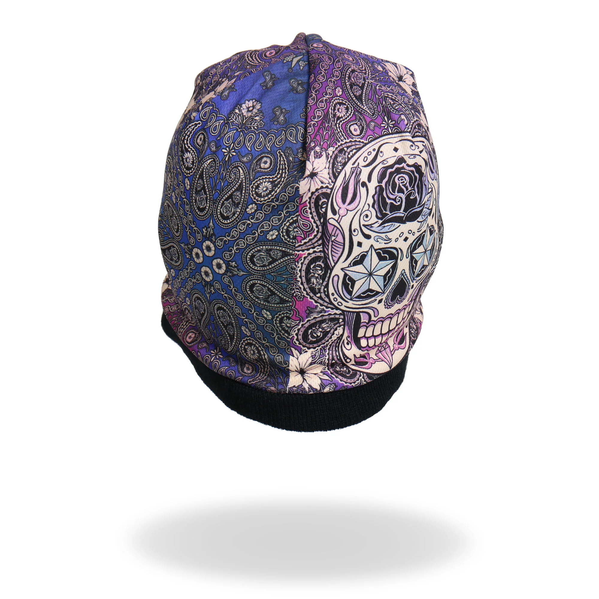 Hot Leathers KHC1007 Sugar Paisley Beanie - Image 5