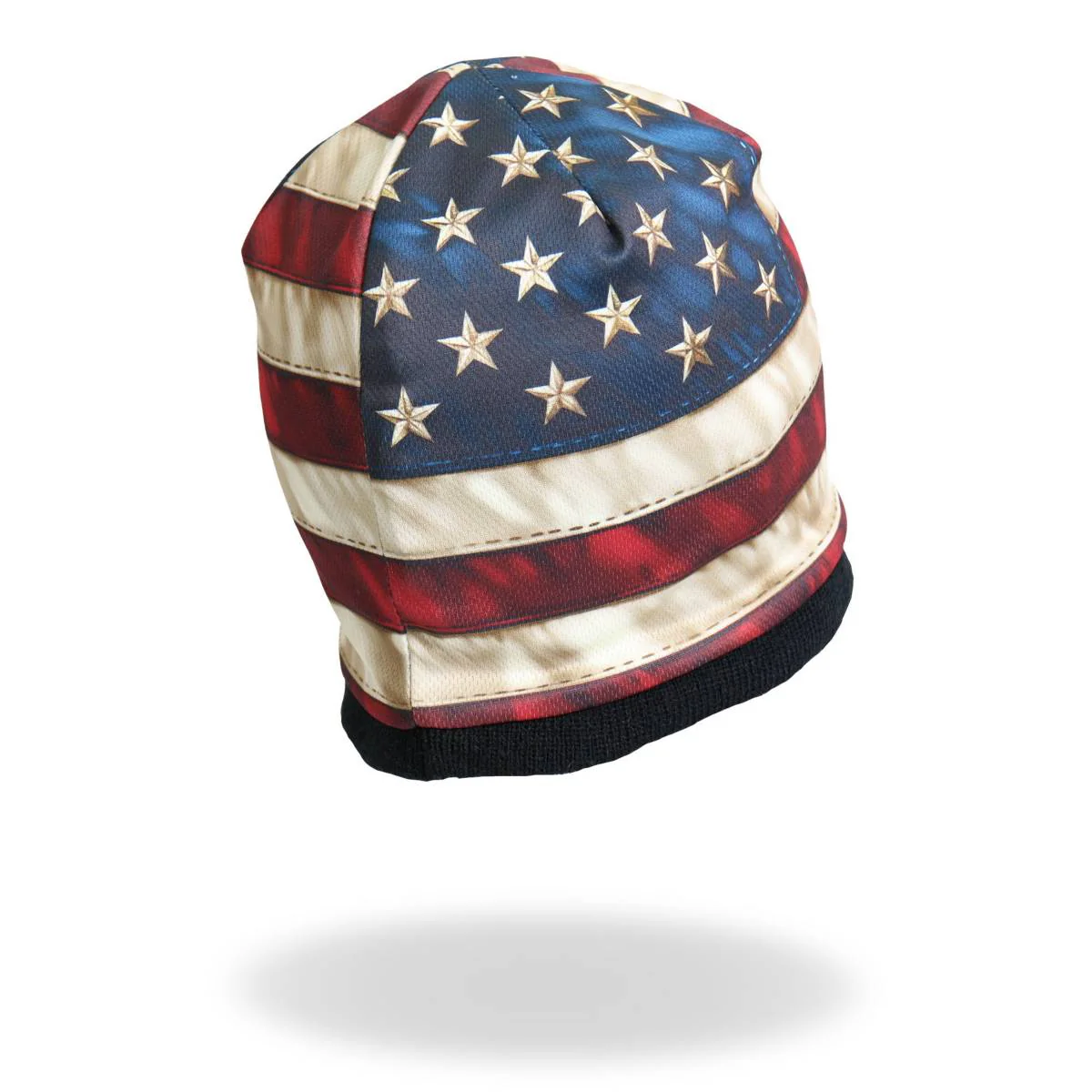 Hot Leathers KHC1009 American Flag Beanie - Image 4
