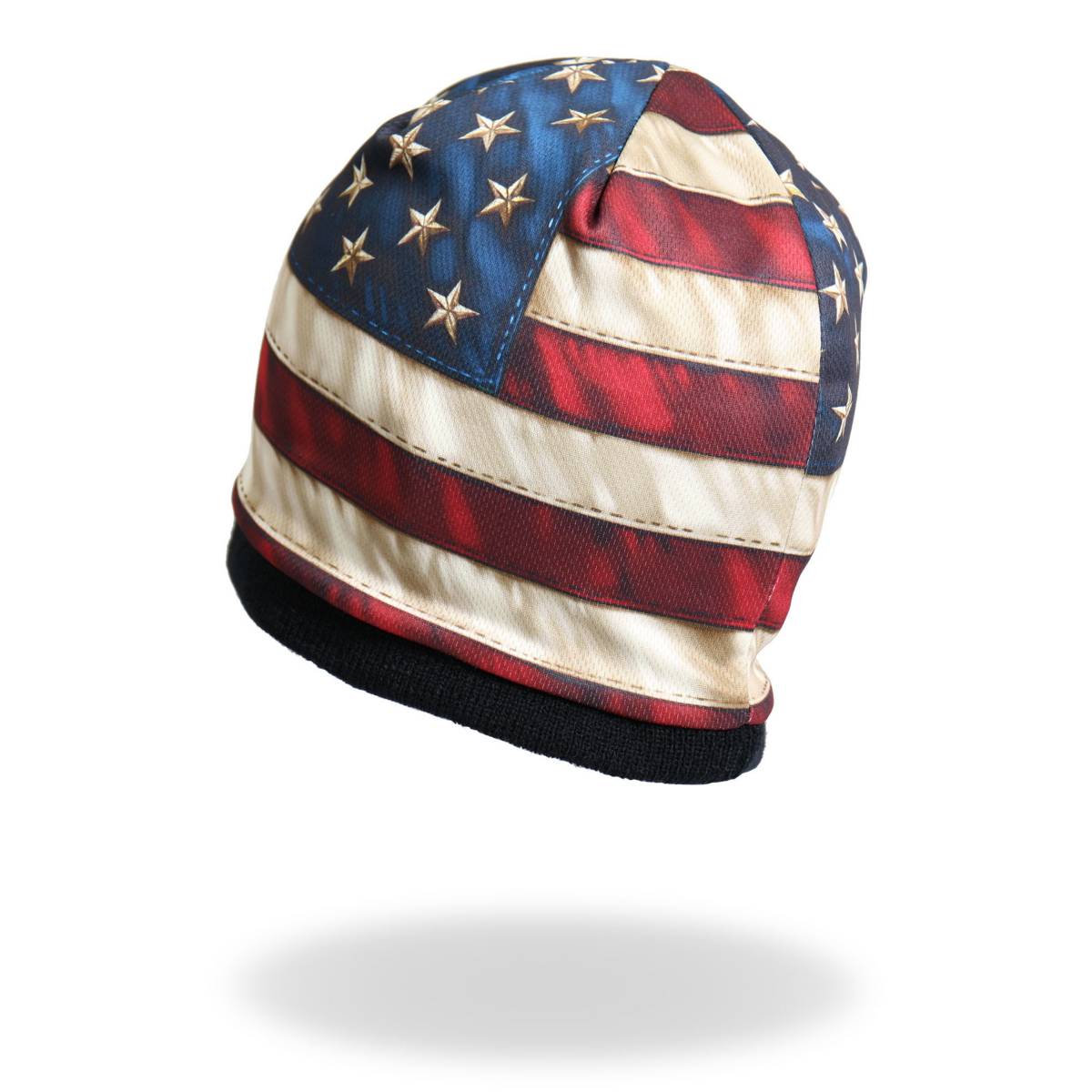 Hot Leathers KHC1009 American Flag Beanie - Image 6