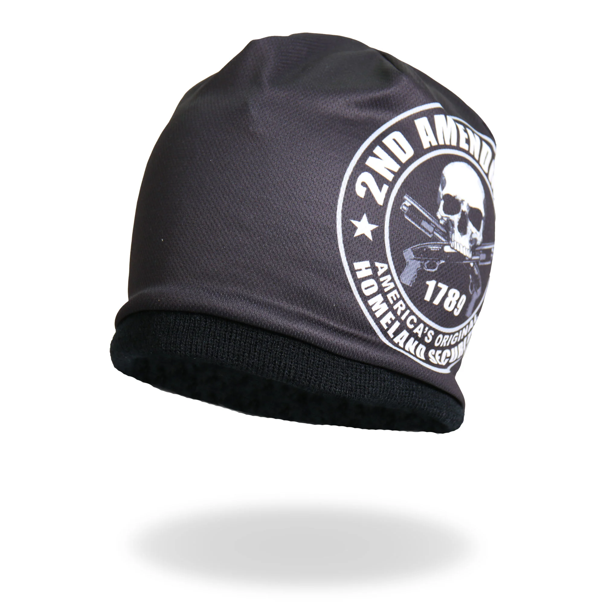 Hot Leathers KHC1014 2nd Amendment America's Original Homeland Security Beanie - Image 2