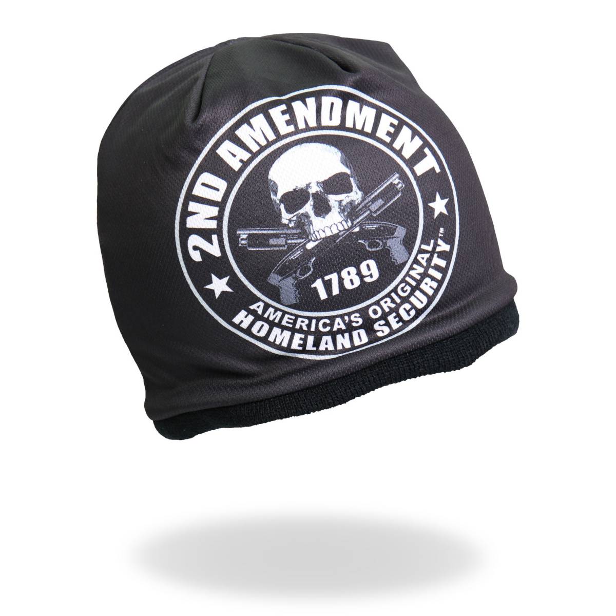 Hot Leathers KHC1014 2nd Amendment America's Original Homeland Security Beanie - Image 5