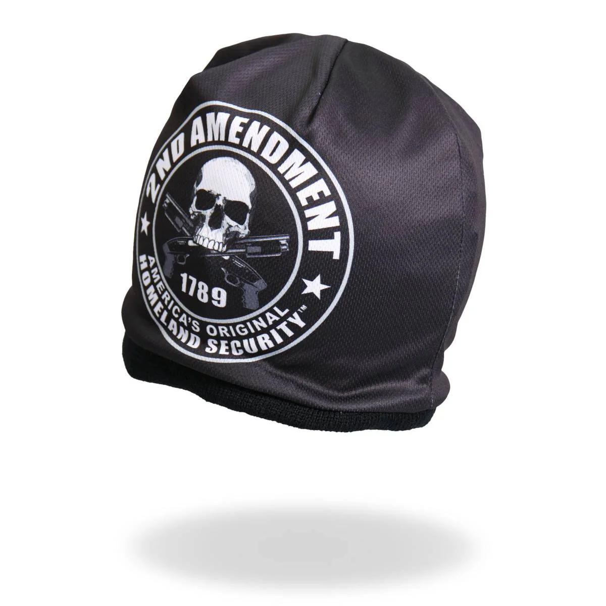 Hot Leathers KHC1014 2nd Amendment America's Original Homeland Security Beanie - Image 8
