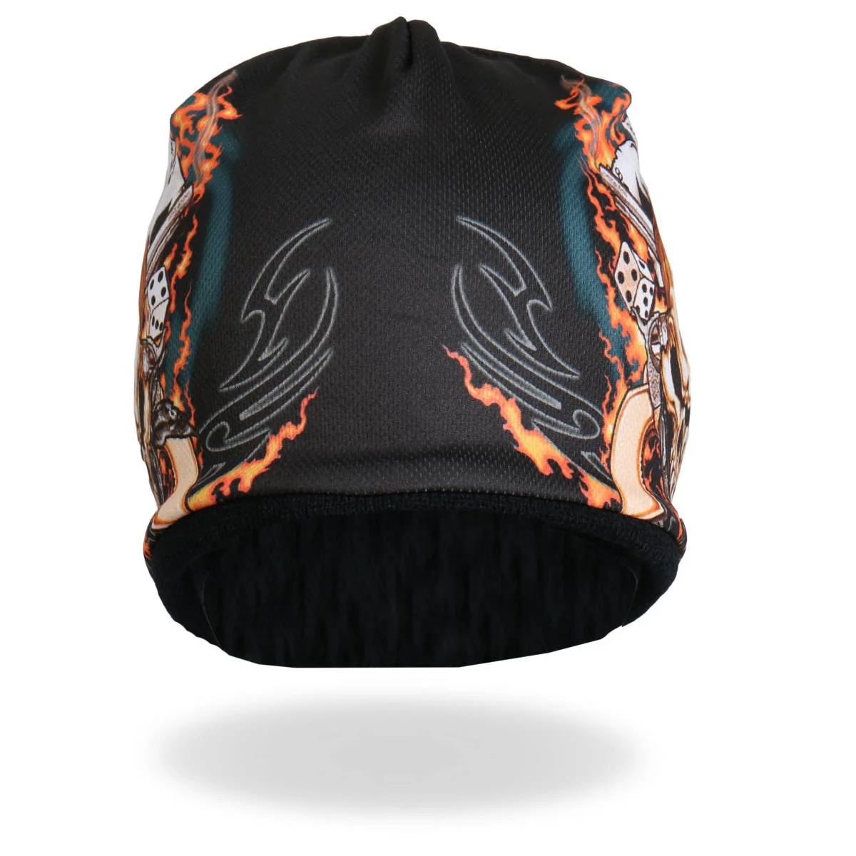 Hot Leathers KHC1021 Sublimated Dead Man Beanie - Image 2