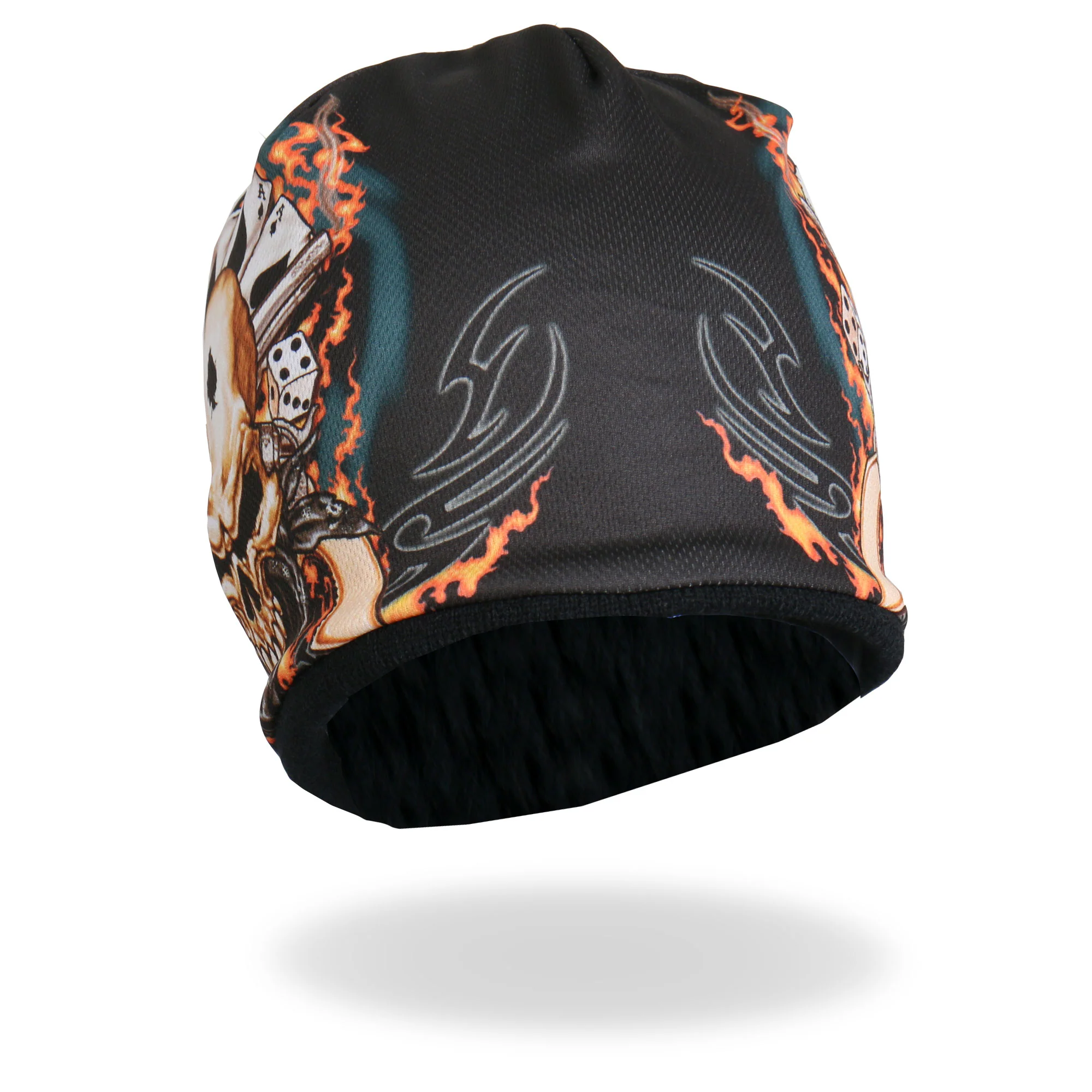 Hot Leathers KHC1021 Sublimated Dead Man Beanie - Image 3
