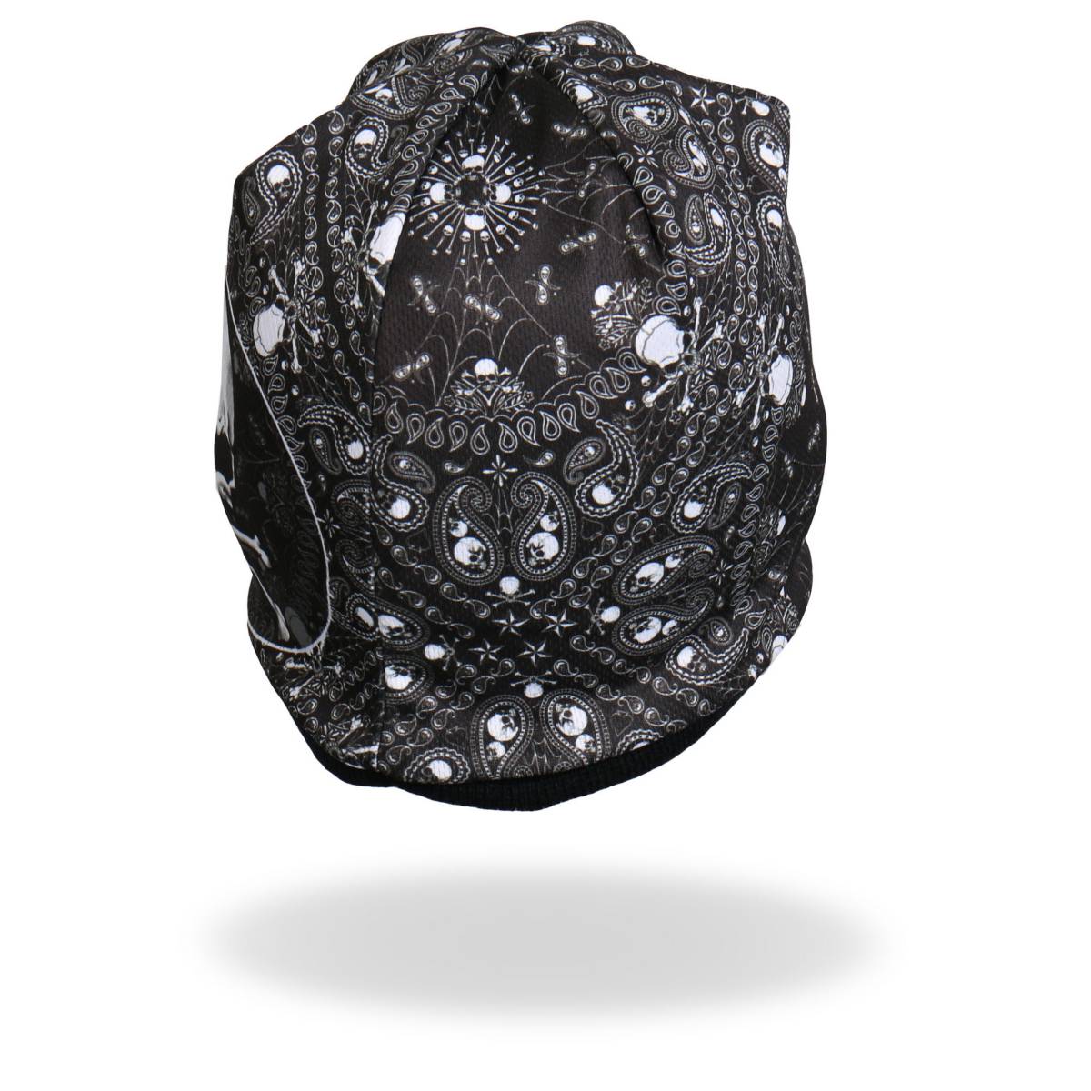 Hot Leathers KHC1025 Sublimated Paisley Bones Beanie - Image 5
