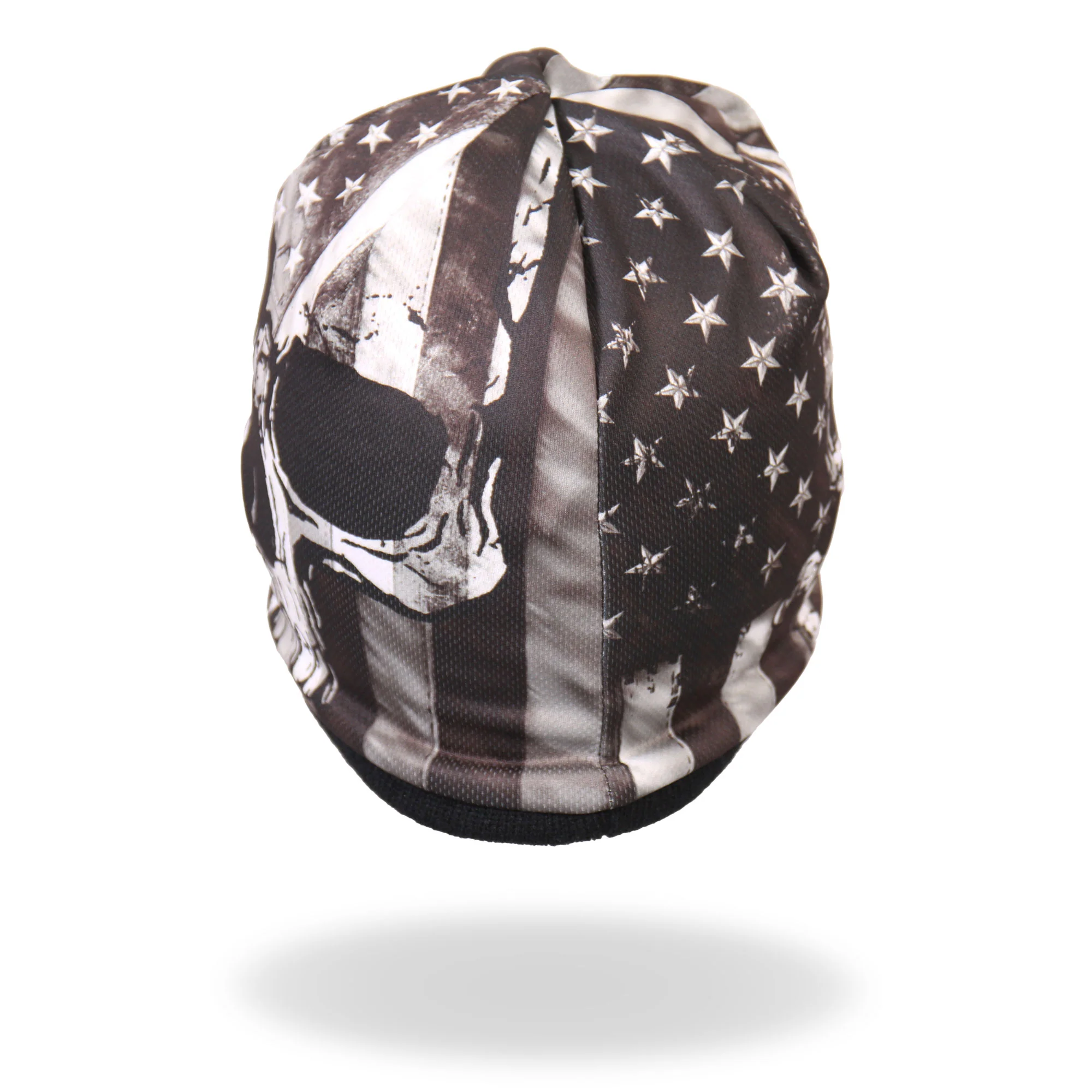 Hot Leathers KHC1033 Flag Skull Sublimated Beanie - Image 4