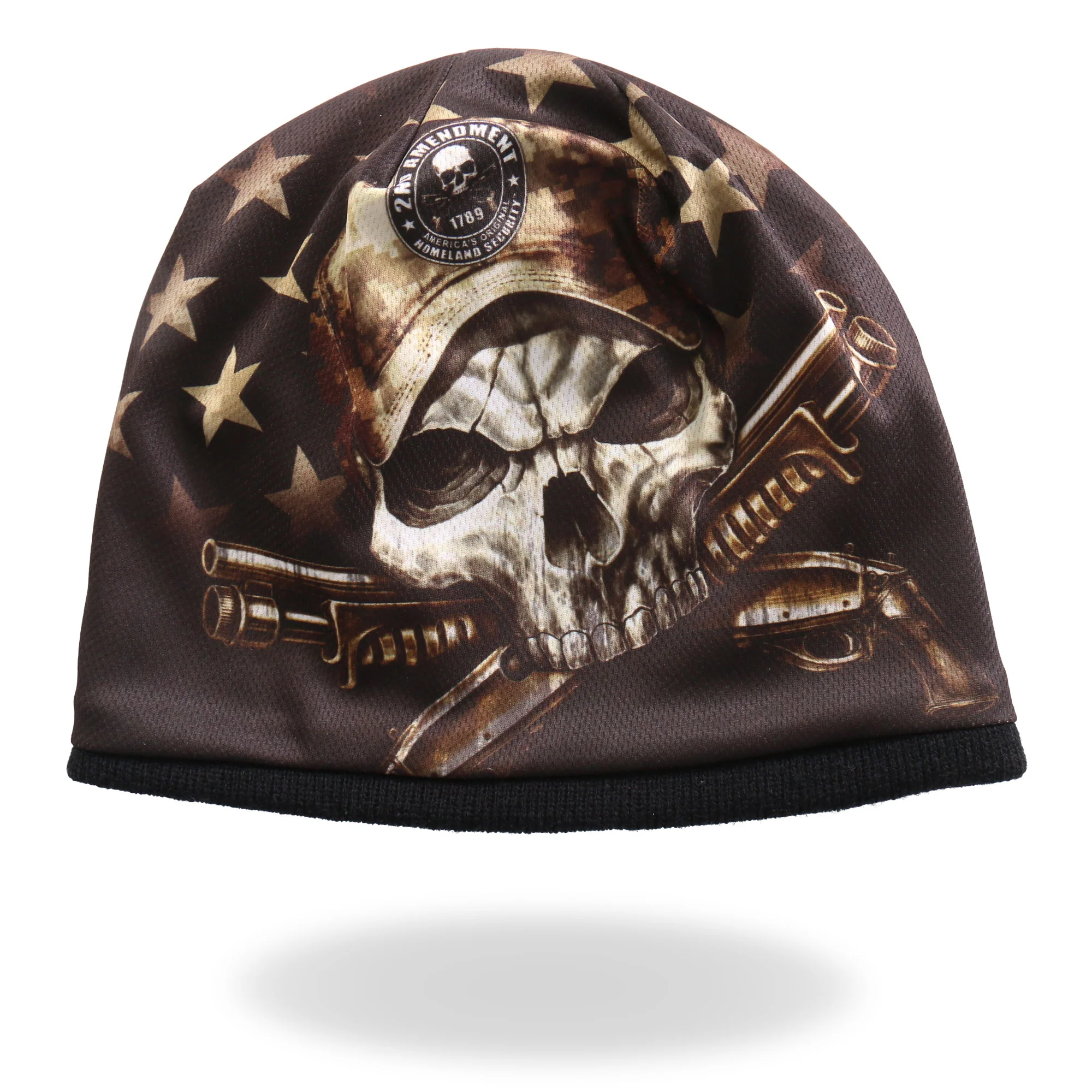 Hot Leathers KHC1036 Digital Camo Skull Soft Beanie - Image 6