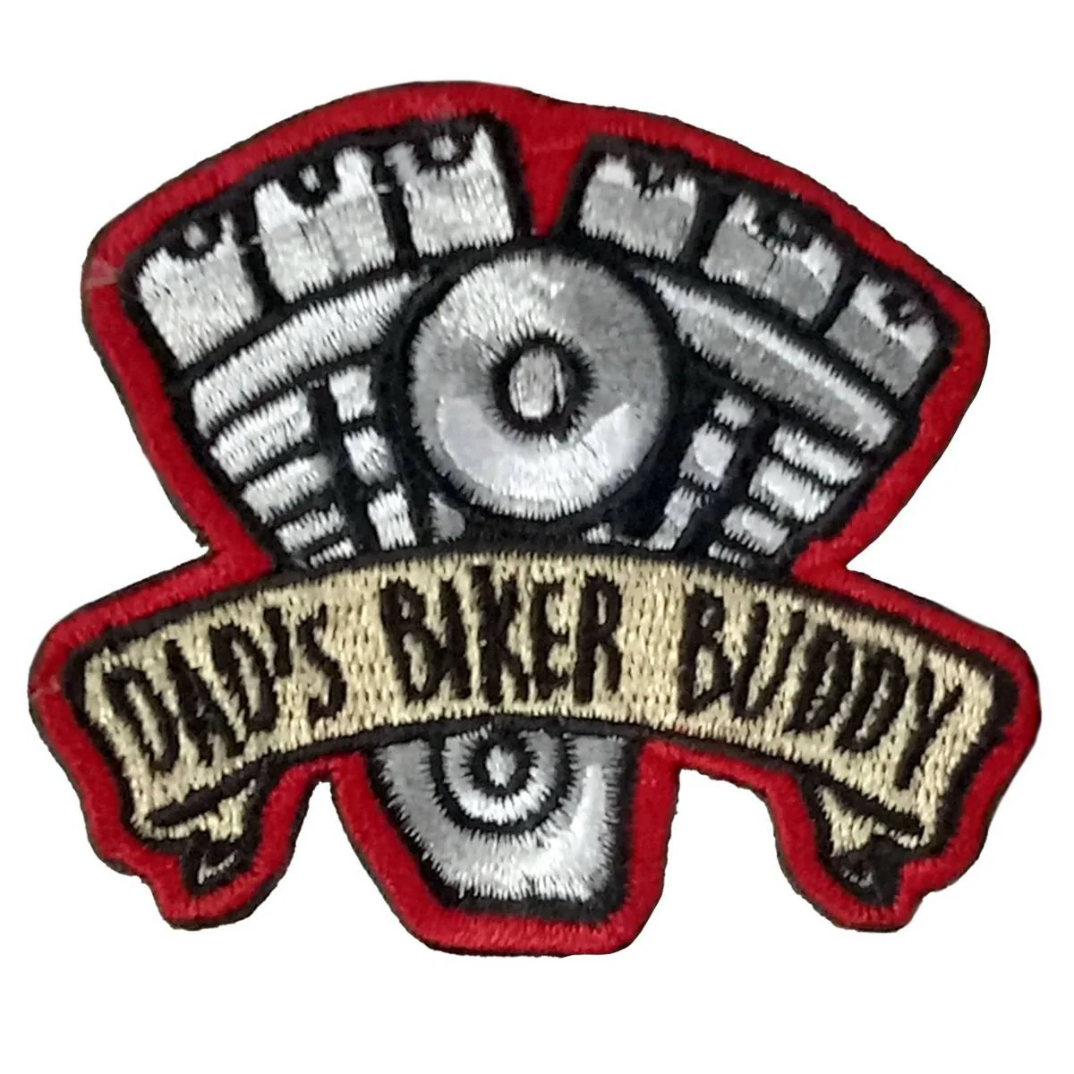 Hot Leathers Kid Engine 2.5 X 2.1" Embroidered Patch PPQ2320