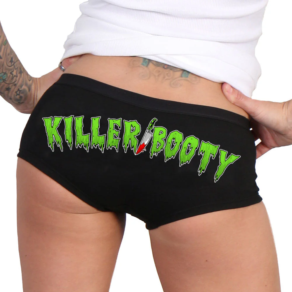 Hot Leathers Killer Booty Boy Shorts PTB7576 - Image 2