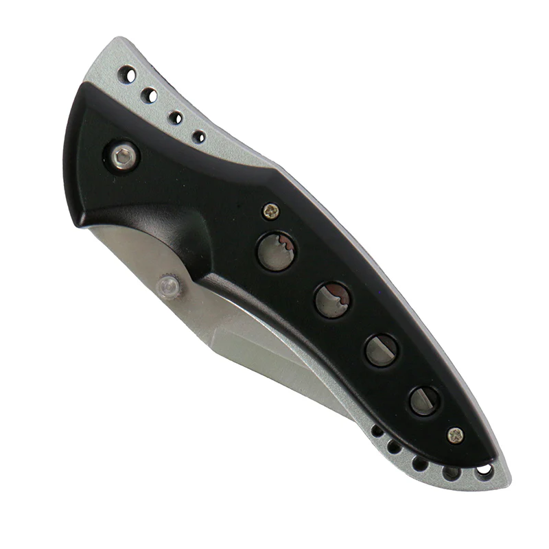 Hot Leathers KNA1116 Knife Black Fin 3"