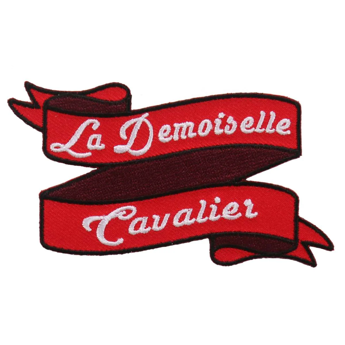 Hot Leathers La Demoiselle Cavalier 4"x2" Patch PPL9634