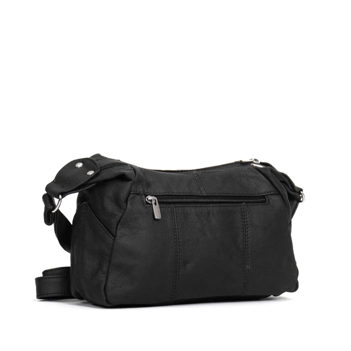 Hot Leathers Large Leather Purse with Zipper Pocket PUA1162 - Image 2