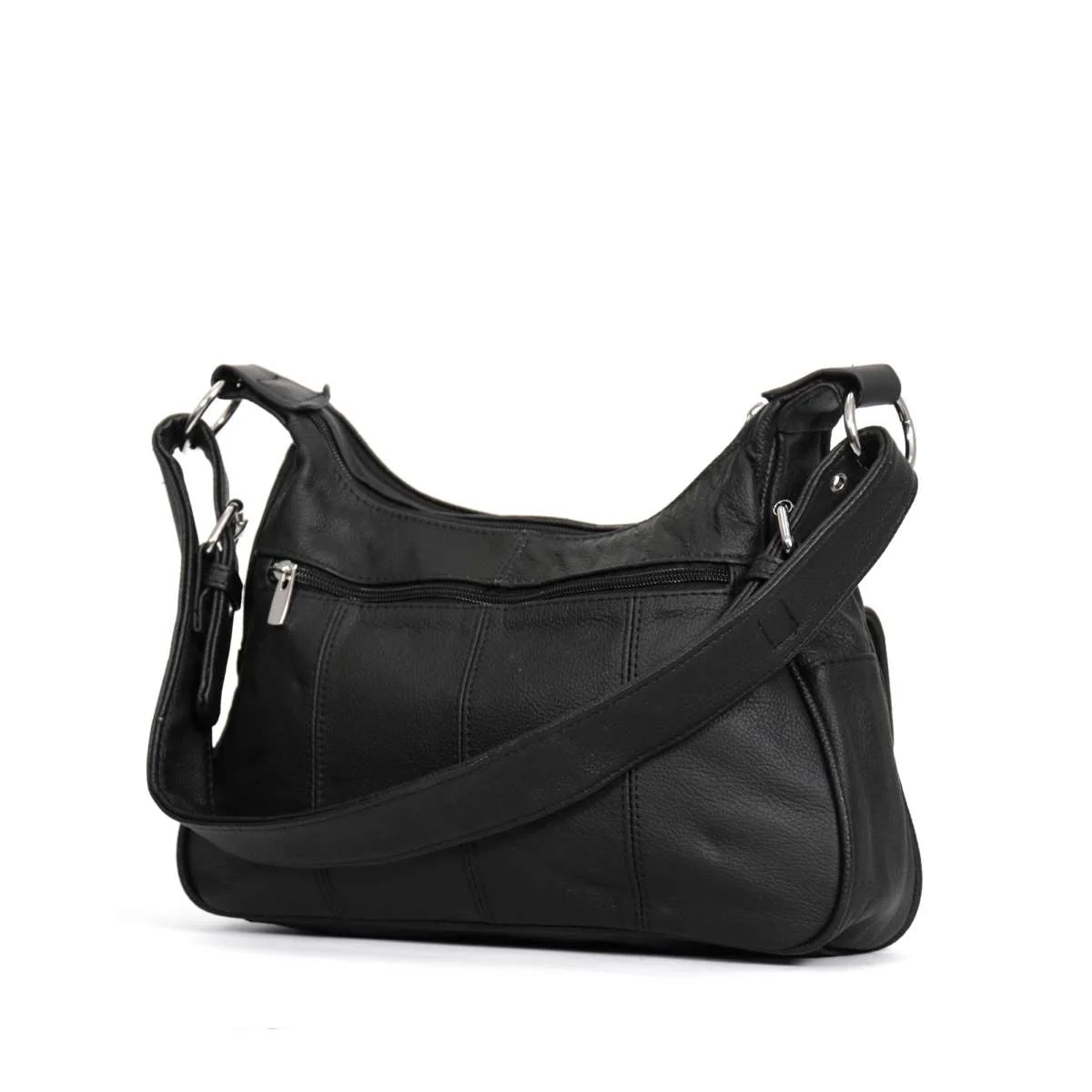 Hot Leathers Leather Purse With Front Buckle Pocket PUA1159 - Image 4