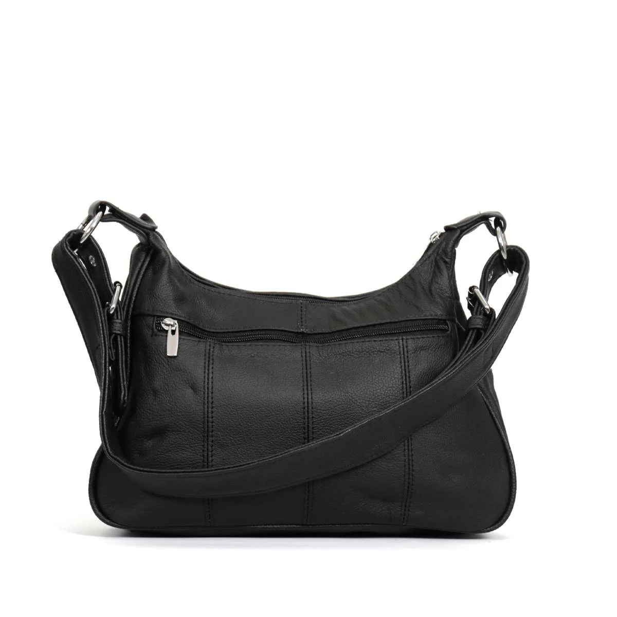 Hot Leathers Leather Purse With Front Buckle Pocket PUA1159 - Image 5