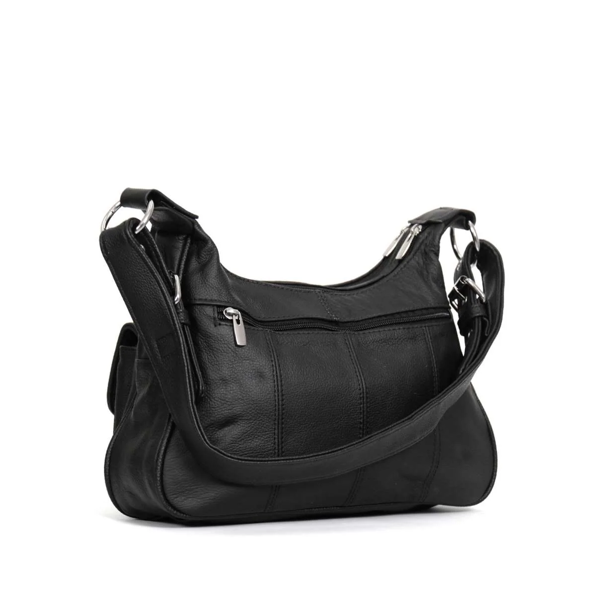Hot Leathers Leather Purse With Front Buckle Pocket PUA1159 - Image 6