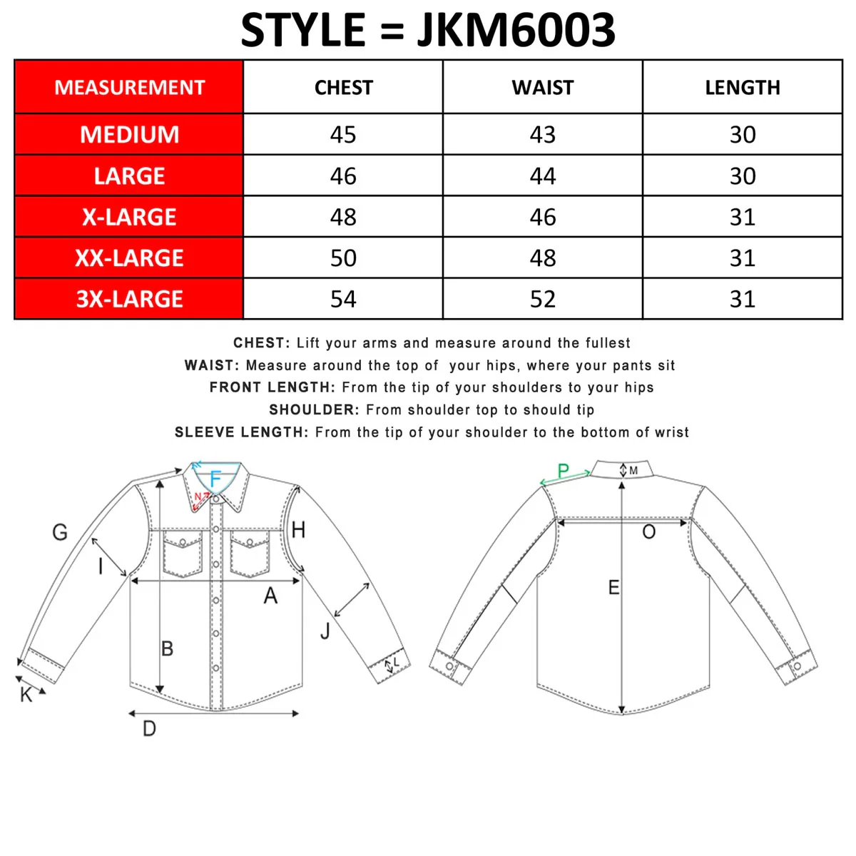Hot Leathers JKM6003 Men's Black Waxed Cotton Concealed Carry Motorcycle Casual Shirt Jacket - Image 3