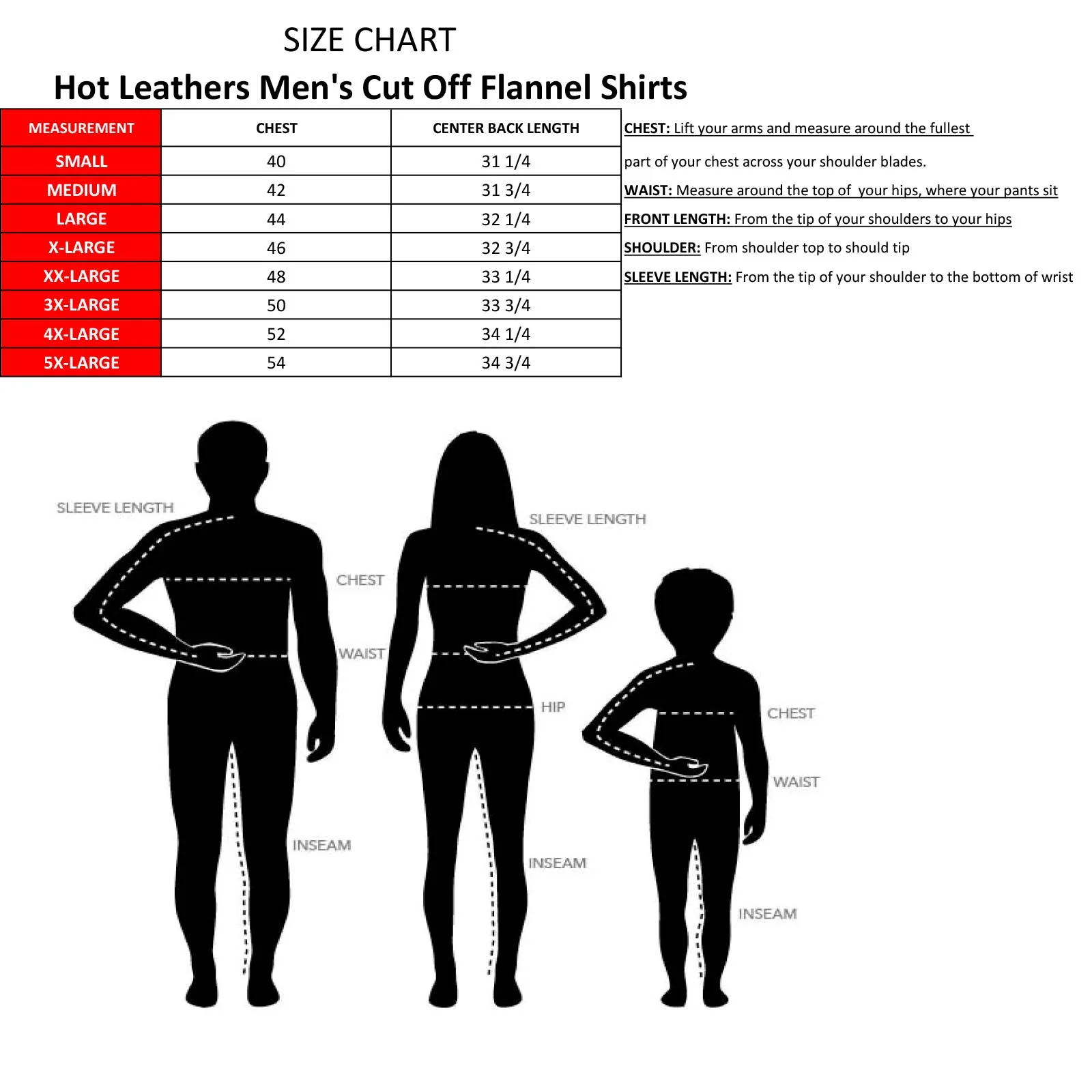 Hot Leathers FLM5208 Men's Sleeveless Fringe Blue and Black Flannel Shirt - Image 3