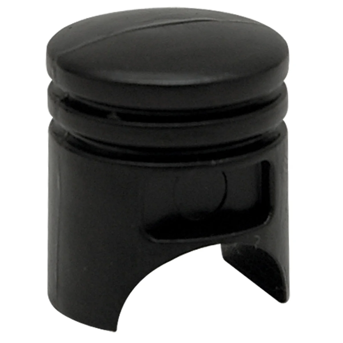 Hot Leathers MPA1209 Black Piston Valve Caps Cover - Image 2