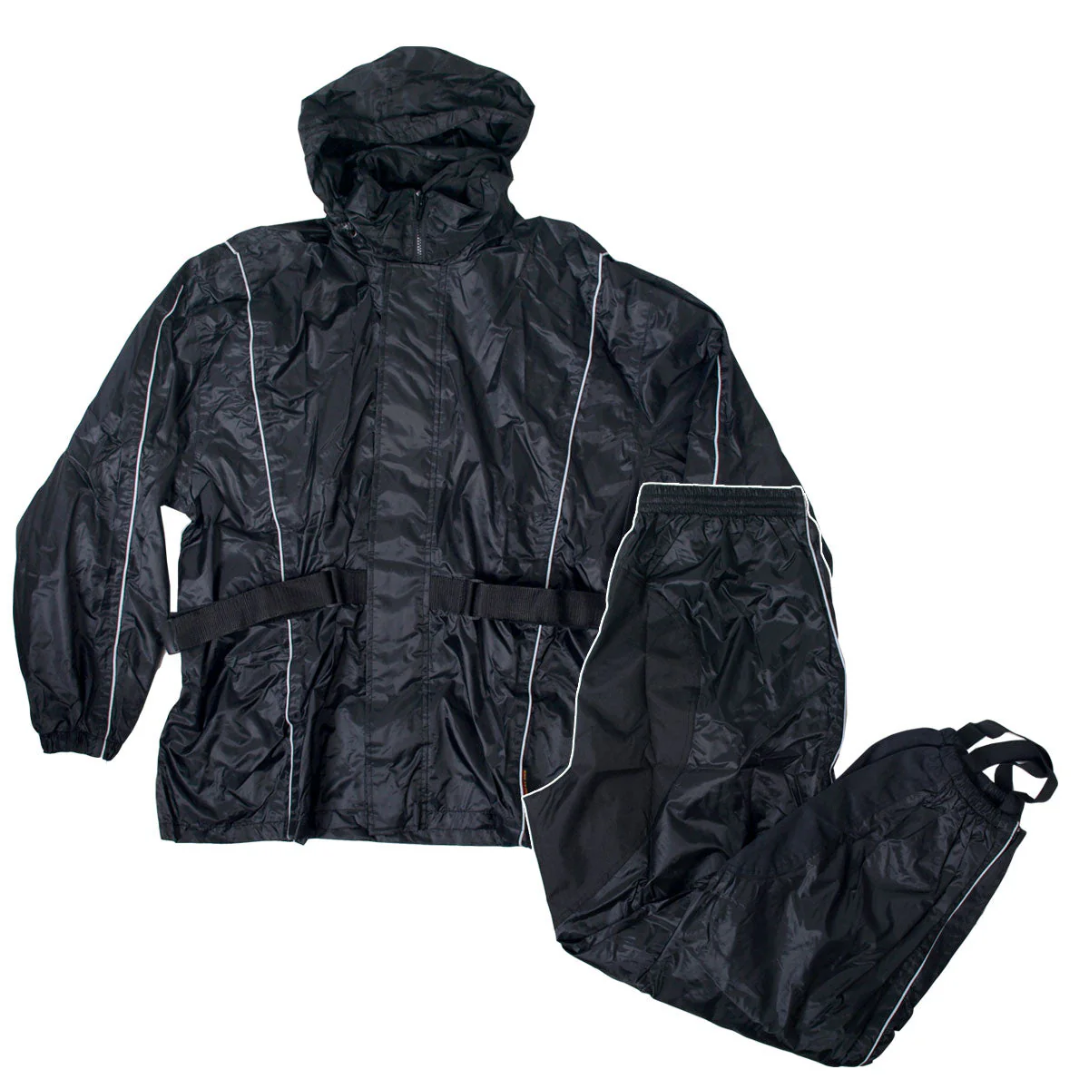 Hot Leathers Nylon Rain Suit w/Tote Men and Women RGM1002 - Image 8