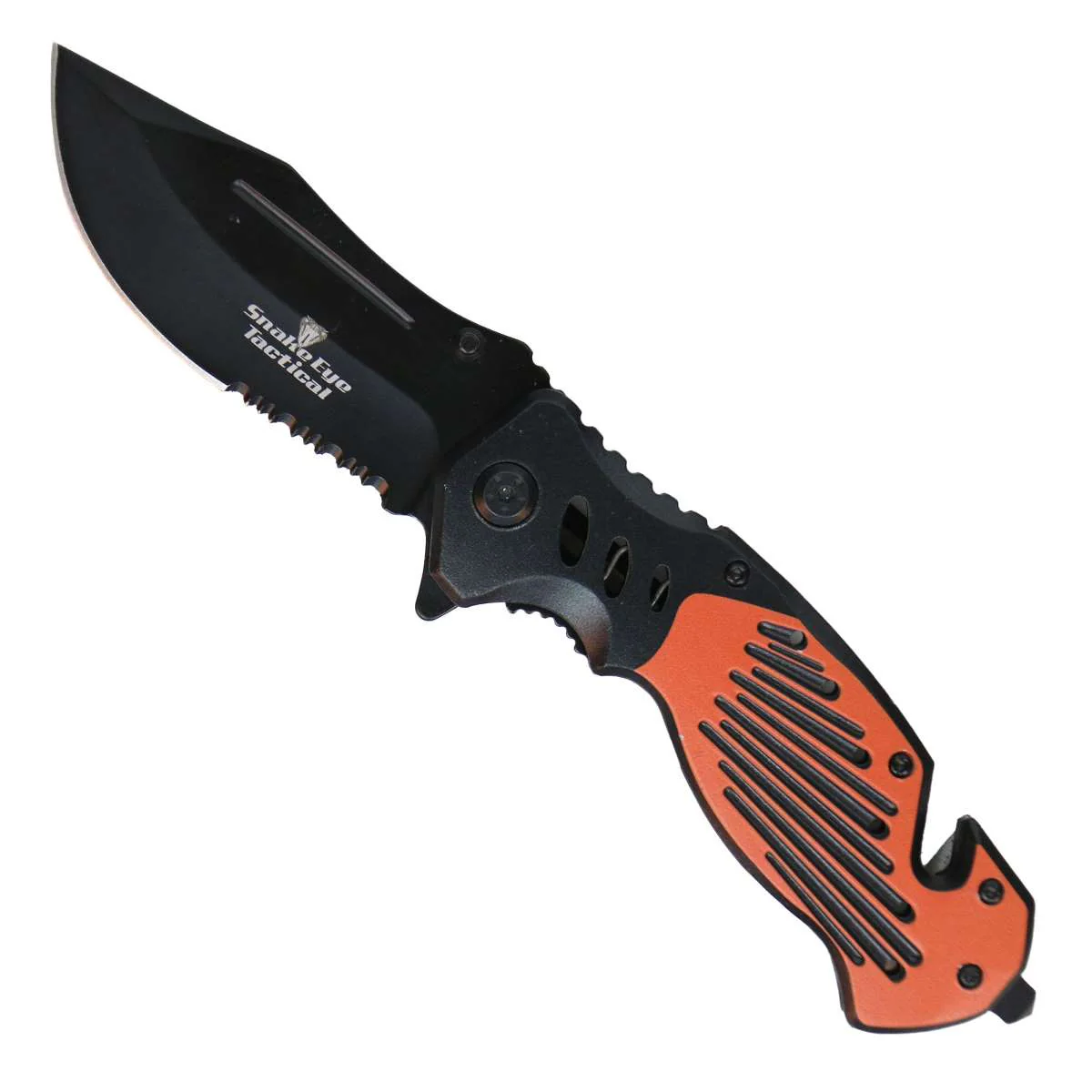 Hot Leathers Orange Flair Knife KNA1180 - Image 2