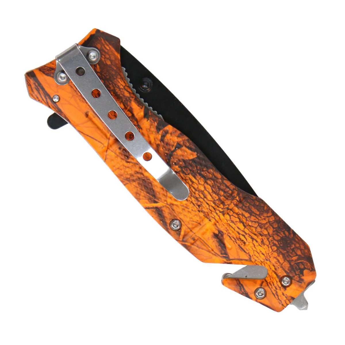 Hot Leathers Orange Wood Grain Camo Knife KNA1163 - Image 4