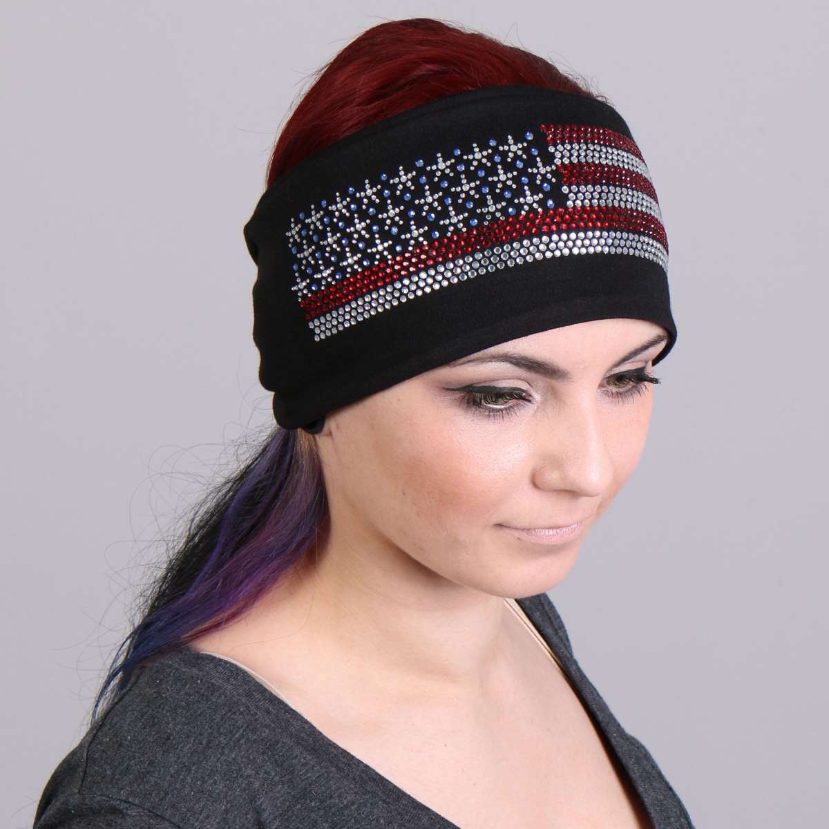 Hot Leathers Original American Flag Bling Wraps RWC1008 - Image 2