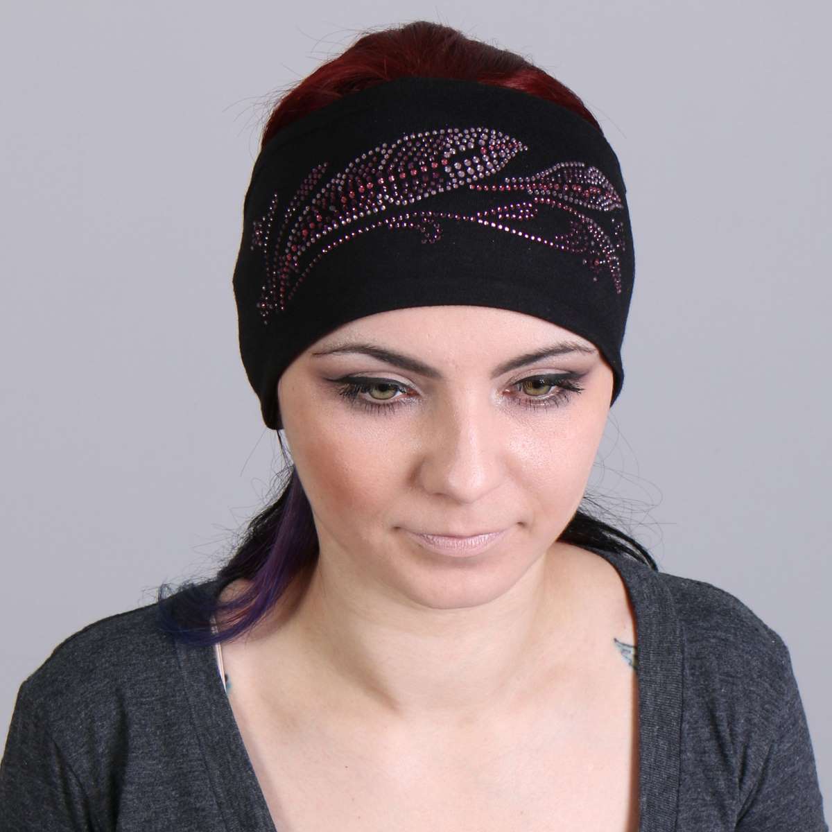 Hot Leathers Original Feathers Bling Wrap RWC1009 - Image 3