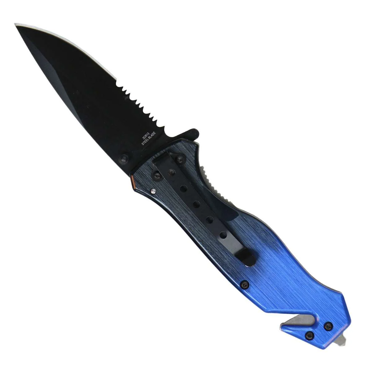 Hot Leathers Police Tactical Knife KNA1148 - Image 3