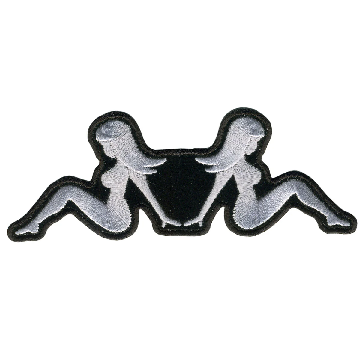 Hot Leathers PPA1552 Mudflap Chicks 5" x 2" Patch