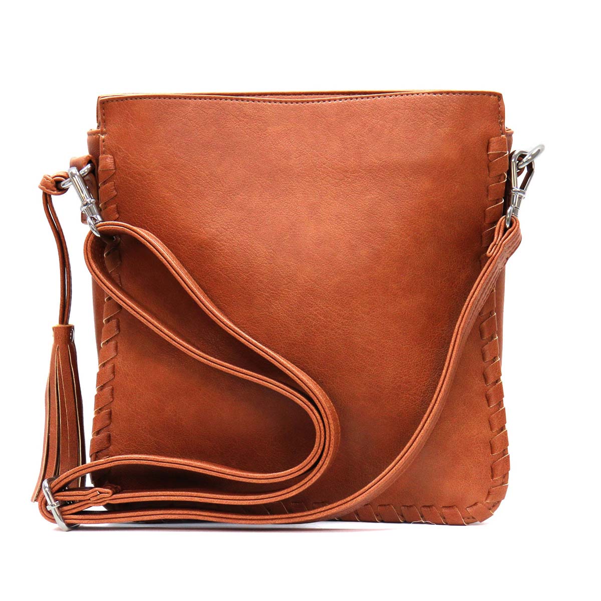 Hot Leathers PUA1178 Women's Brown Hand-Crafted Laced Concealment Purse - Image 4
