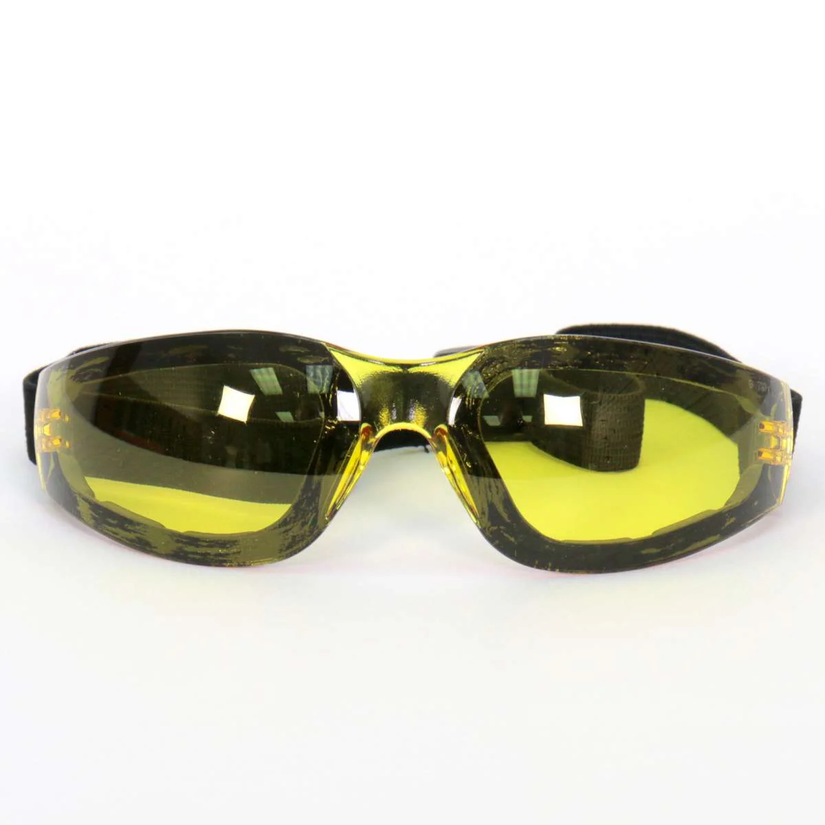 Hot Leathers Safety Sunglasses Goggles with Yellow Lenses SGG1014 - Image 2