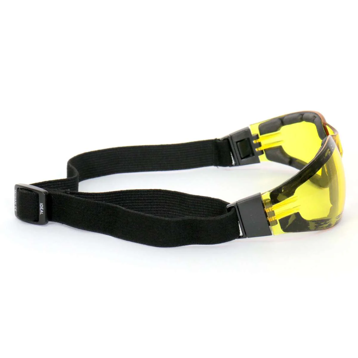 Hot Leathers Safety Sunglasses Goggles with Yellow Lenses SGG1014 - Image 3