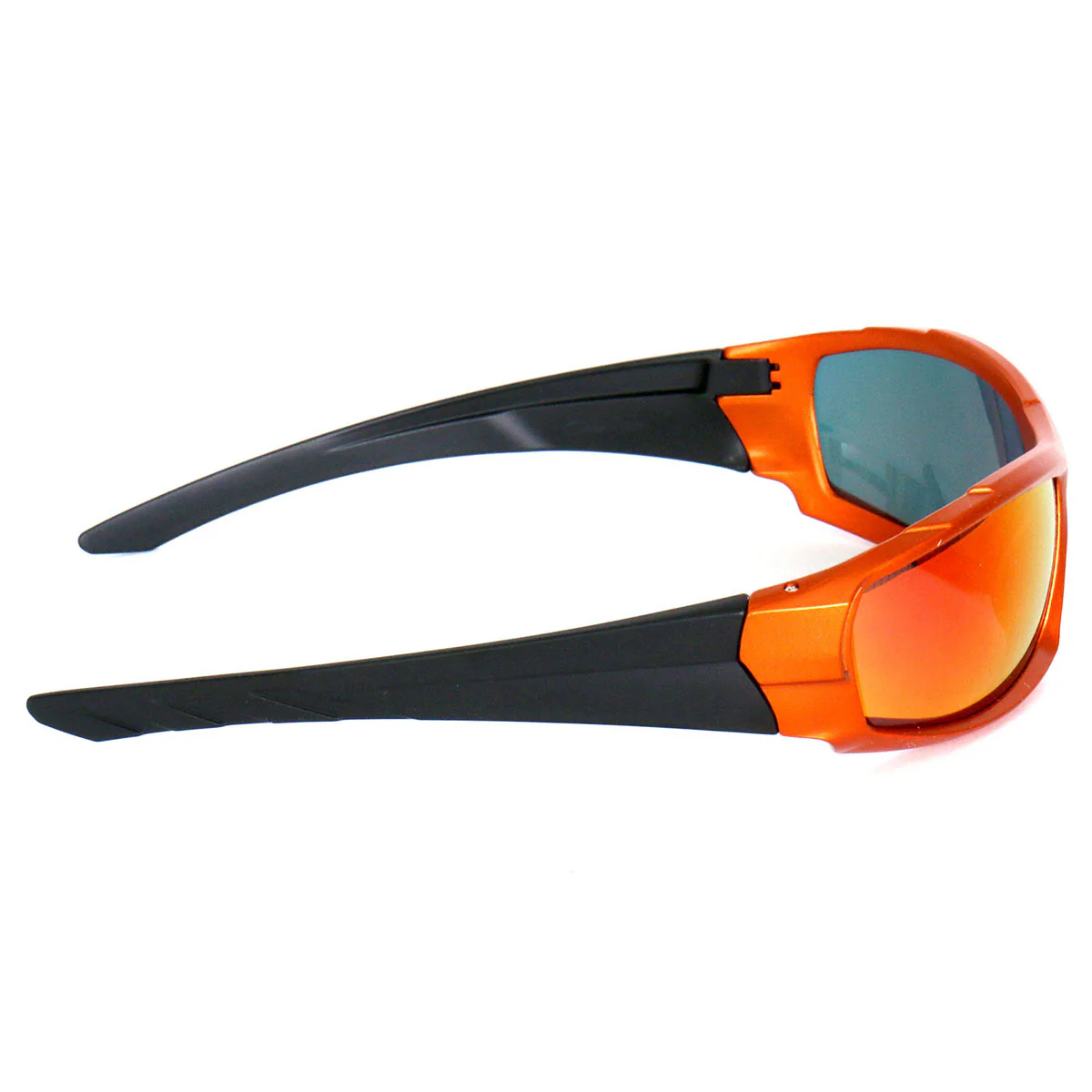 Hot Leathers SGD1075 Igniter Orange Mirror Sunglasses - Image 3