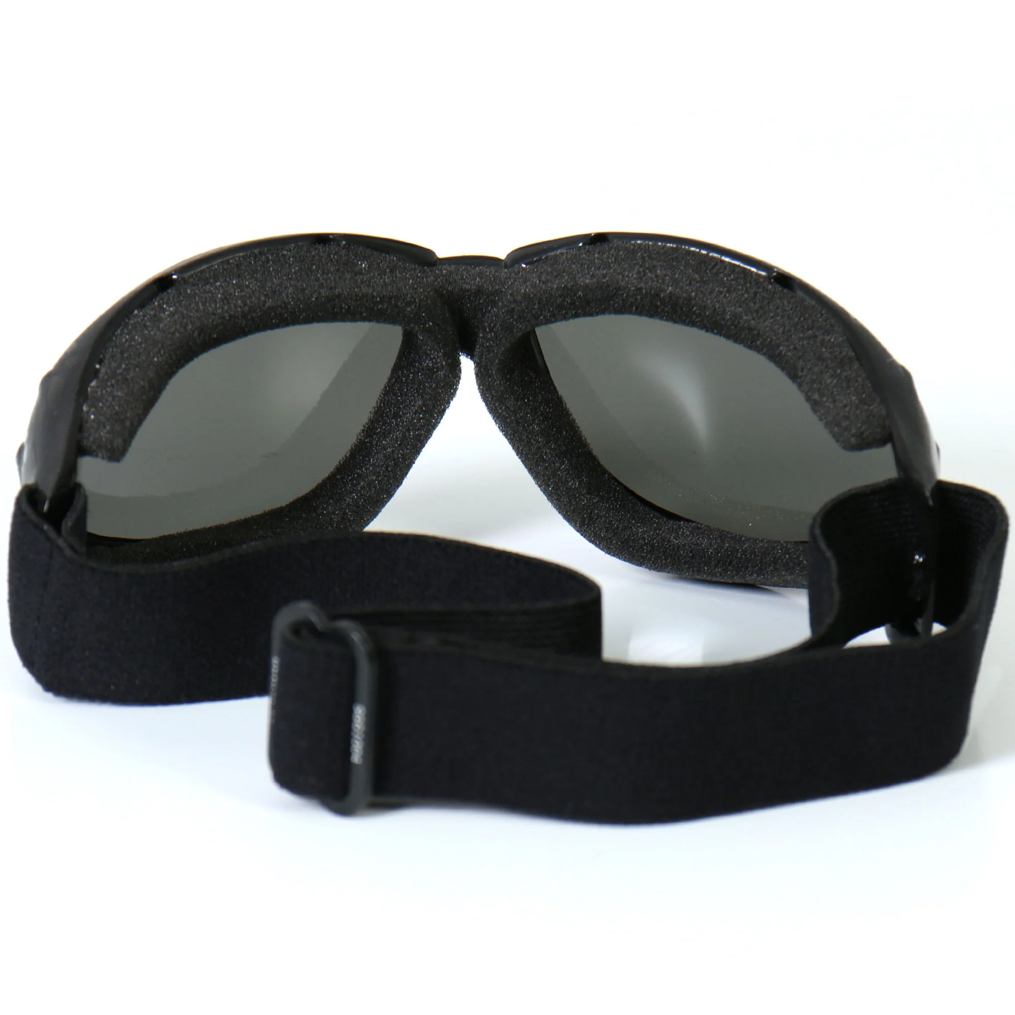Hot Leathers SGG1004 Eliminator Style Motorcycle Riding Goggles with Smoke Lenses - Image 4