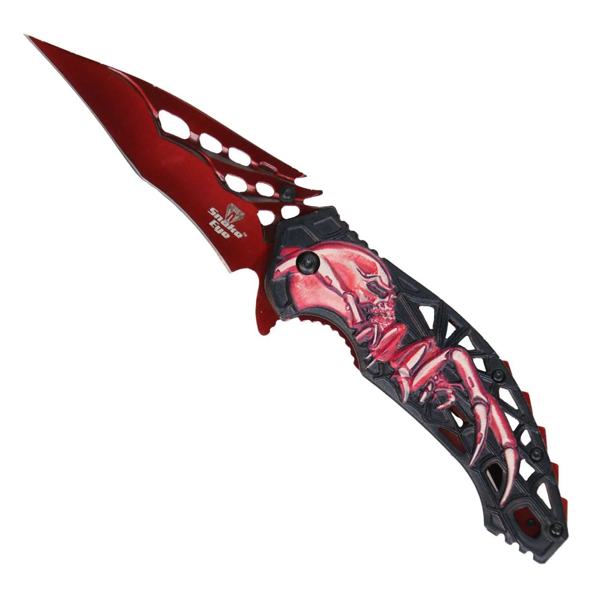 Hot Leathers Spider Skull Knife KNA1146 - Image 2