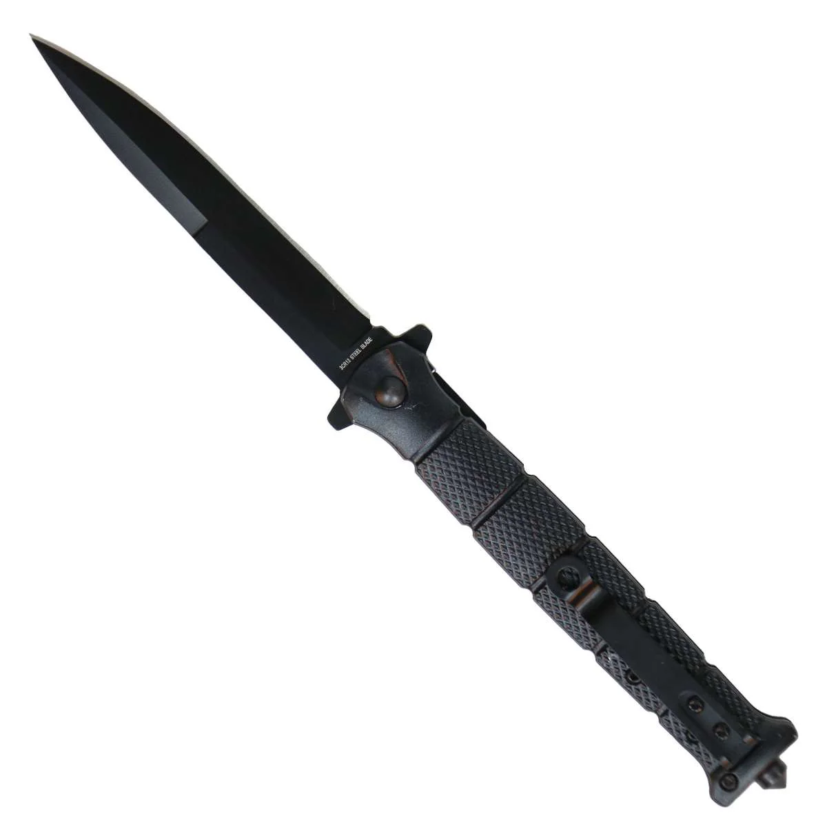 Hot Leathers Stiletto w/ Glass Breaker Knife KNA1170 - Image 3