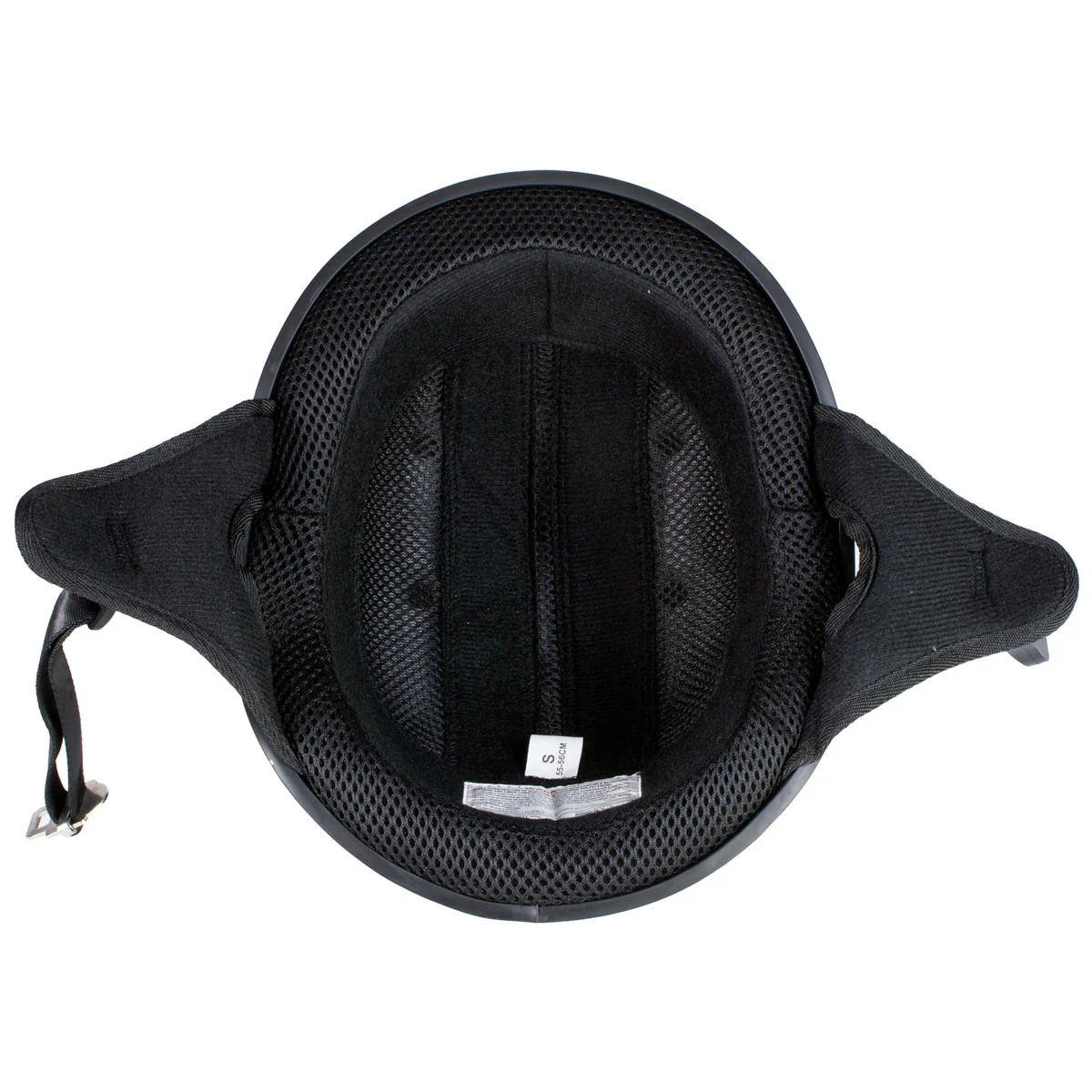 Hot Leathers HLT68 Eagle Black Advanced DOT Approved Motorcycle Skull Cap Half Helmet Biker - Image 4