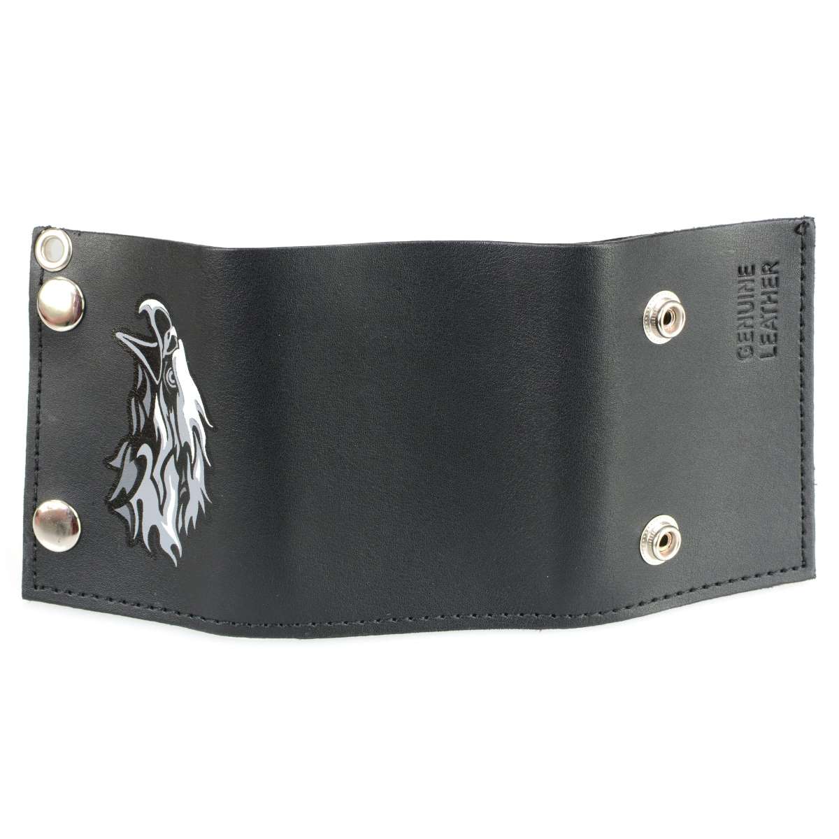 Hot Leathers Tribal Eagle Tri-fold Wallet WLB1020 - Image 6