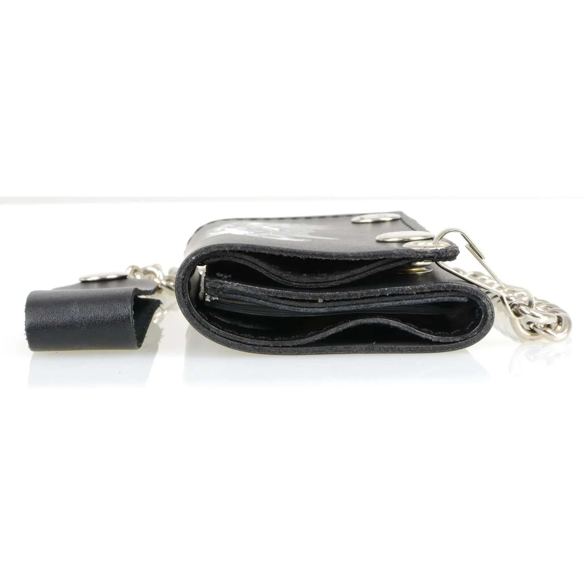 Hot Leathers Tribal Eagle Tri-fold Wallet WLB1020 - Image 8