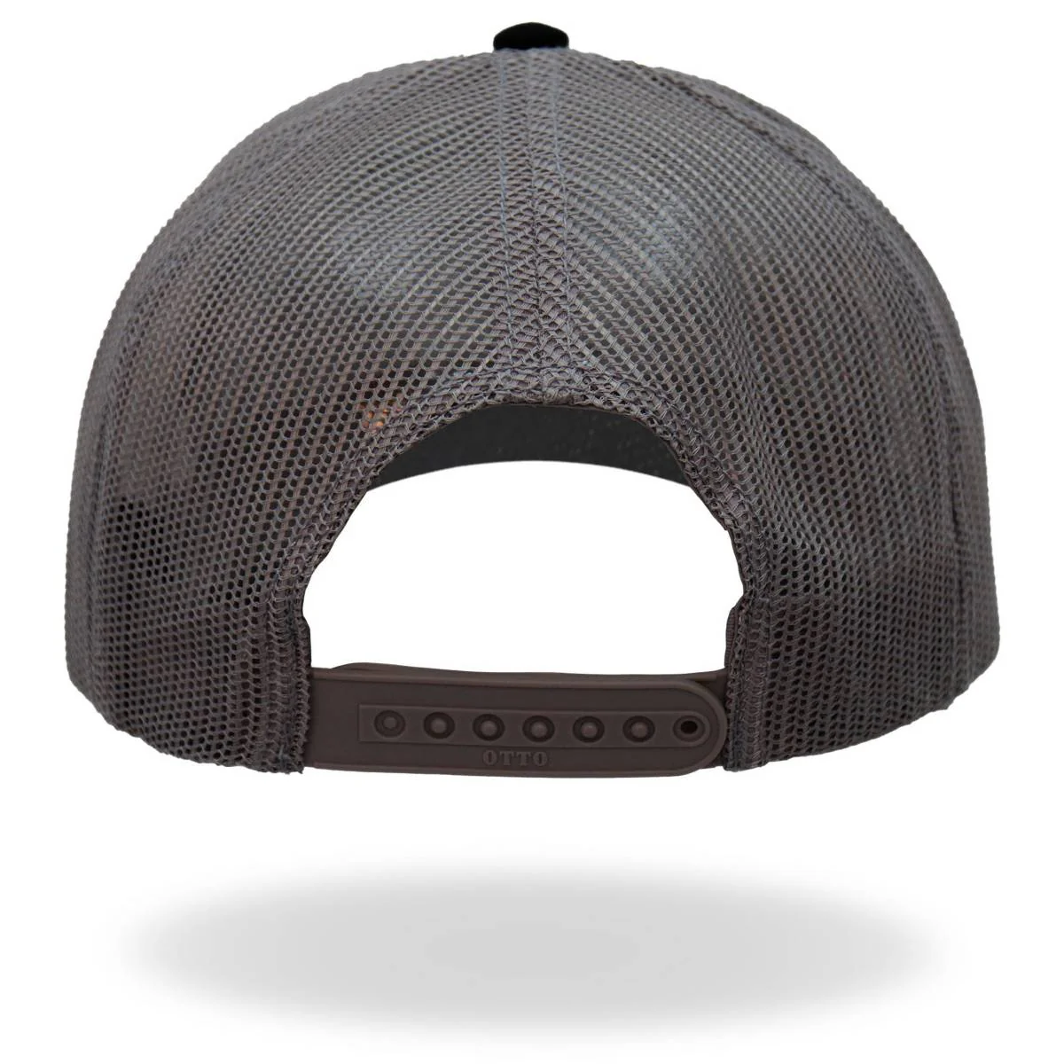 Hot Leathers We The People Black and Grey Trucker Hat GSH1056 - Image 4