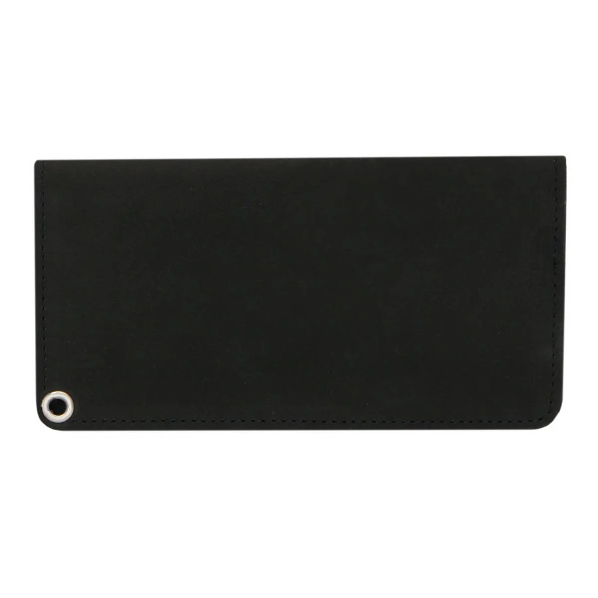 Hot Leathers WLC2016 Men's 8" Black Leather Oil Tan Bi-Fold Wallet w/ Change Pocket - Image 2