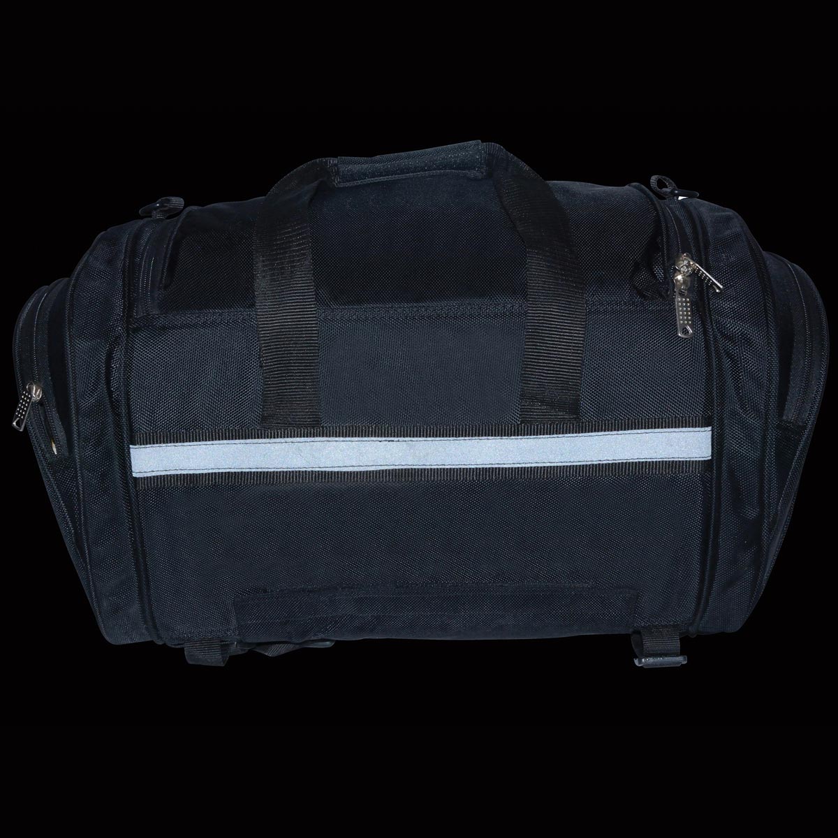 Milwaukee Leather MP8117 Large Black Textile Motorcycle Duffle Style Roll Bag - Image 5