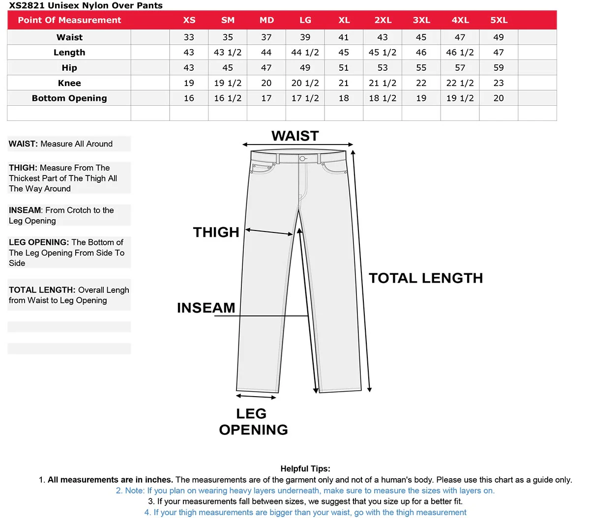 Men's XS2821 Black Water-Resistant Nylon Racing Over Pants with Armor - Image 6