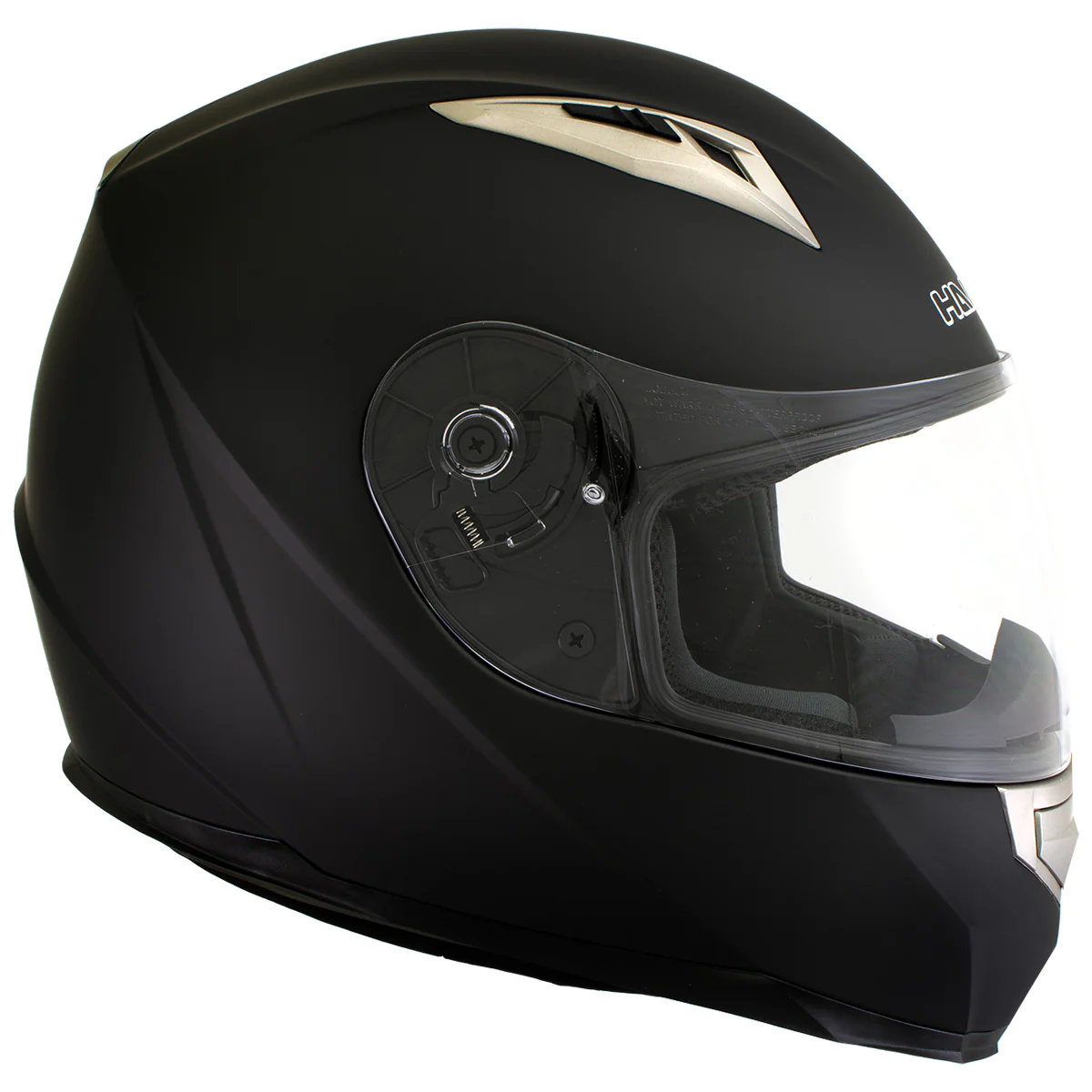 Milwaukee Helmets H500 Flat Black Chit-Chat Black Full Face Motorcycle Helmet with Wireless Communication - Image 8