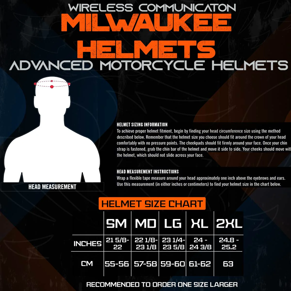 Milwaukee Helmets H512 Titanium and Blue Chit-Chat Full Face Wireless Motorcycle Helmet-Stream Music-Phone Calls - Image 3