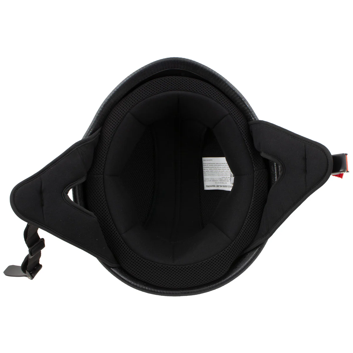 Milwaukee Helmets MPH9741DOT Motorrad DOT German Style Gloss Black Half Face Motorcycle Helmet Biker - Image 4