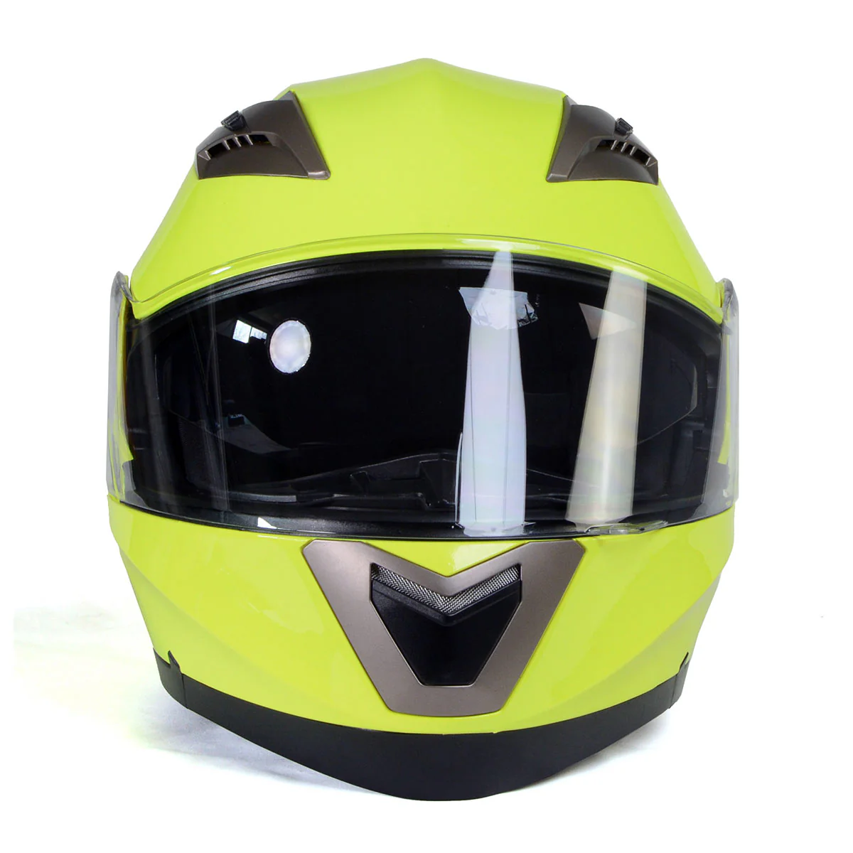 Milwaukee Helmets MPH9809DOT 'Ionized' Neon Yellow Modular Helmet for Men and Women Biker w/ MP7922FMSET Heated Balaclava Bundle - Image 14