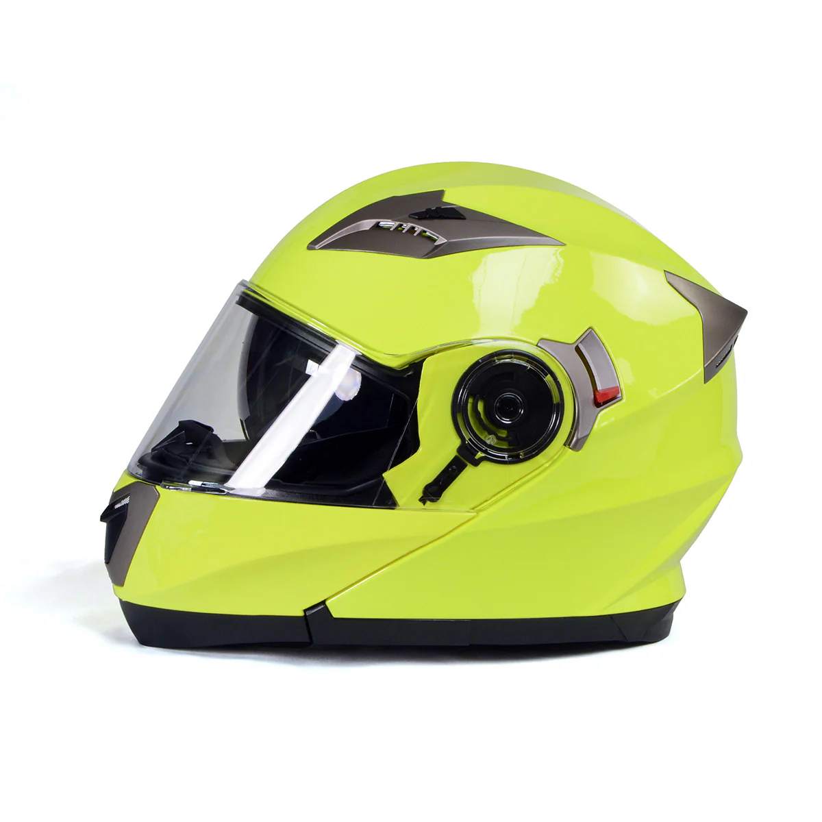 Milwaukee Helmets MPH9809DOT 'Ionized' Neon Yellow Modular Helmet for Men and Women Biker w/ MP7922FMSET Heated Balaclava Bundle - Image 15