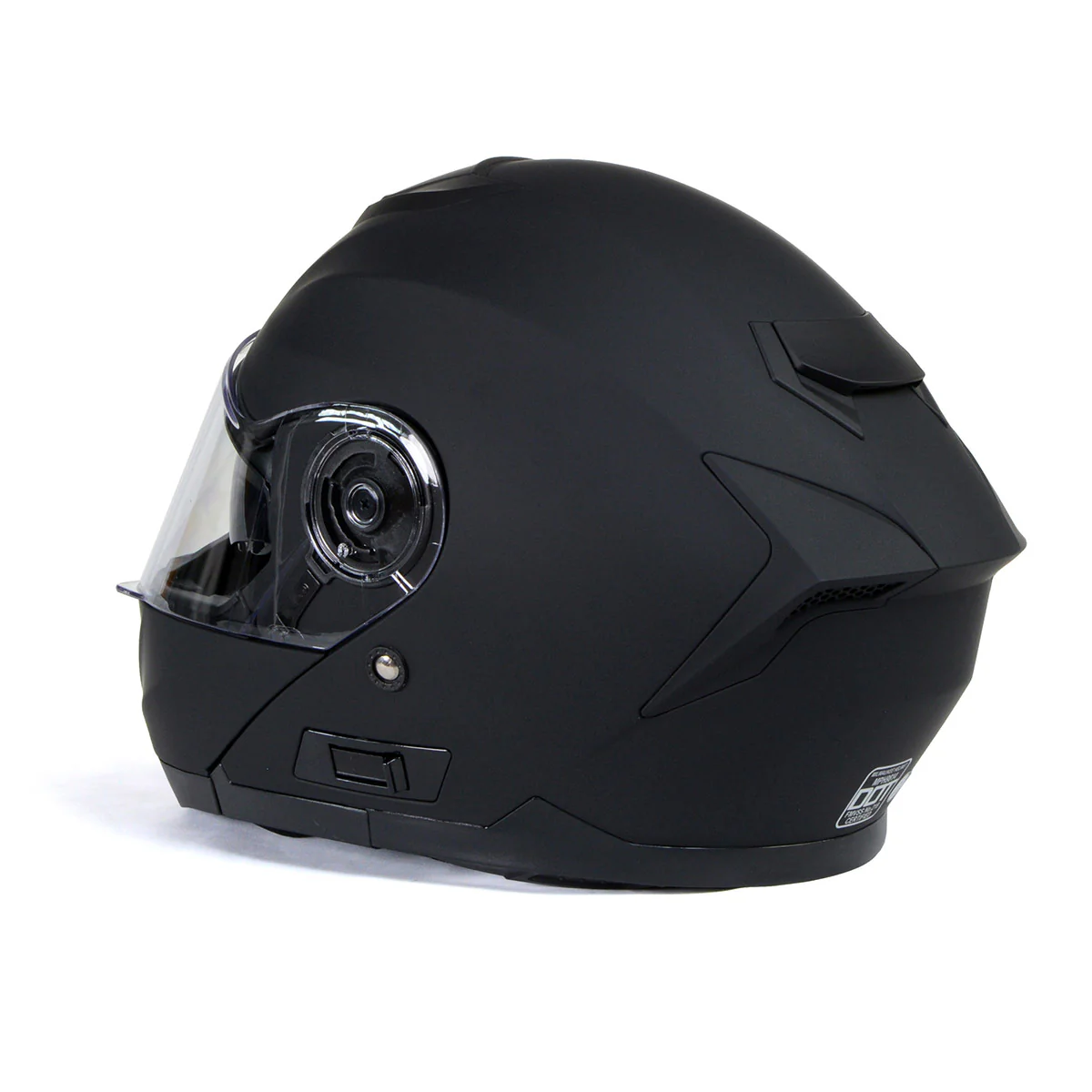 Milwaukee Helmets Breeze Flat Black Advanced Motorcycle Modular Helmet w/ Drop Down Visor DOT Approved MPH9814DOT - Image 13